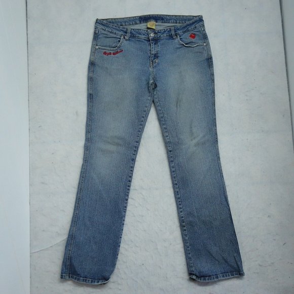 Apple Bottoms Jeans Apple Bottoms Bootcut Jeans Womens Size 34 Blue